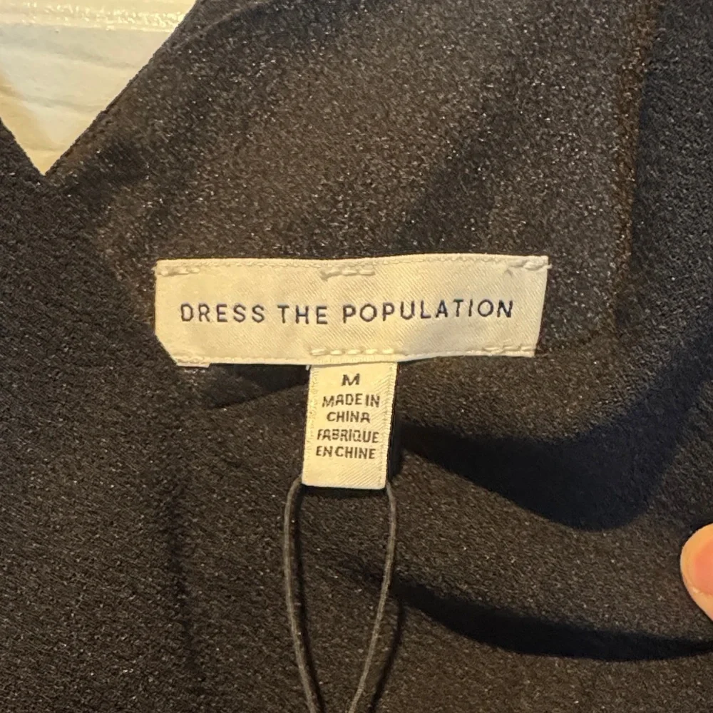 Dress the Population Black Maxi Dress - Picture 7 of 7
